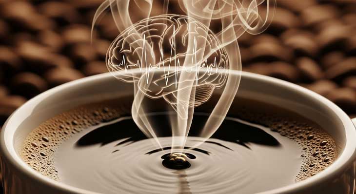 تاثیر نوشیدن قهوه بر روی عملکرد مغز
